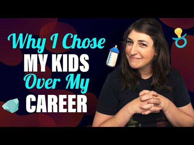 Choosing To Be A Stay At Home Mom || Mayim Bialik