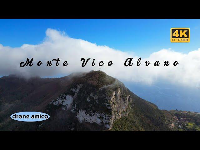 MONTE VICO ALVANO, LA MONTAGNA DEL PRINCIPE - PENISOLA SORRENTINA - 4K UHD DRONE VIDEO