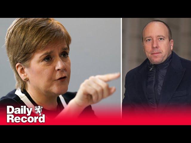 Nicola Sturgeon caused 'all sorts of difficulties' during Covid pandemic claims Matt Hancock