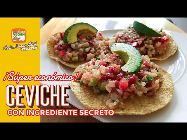 Ceviche de coliflor, muy económico - Cocina Vegan Fácil