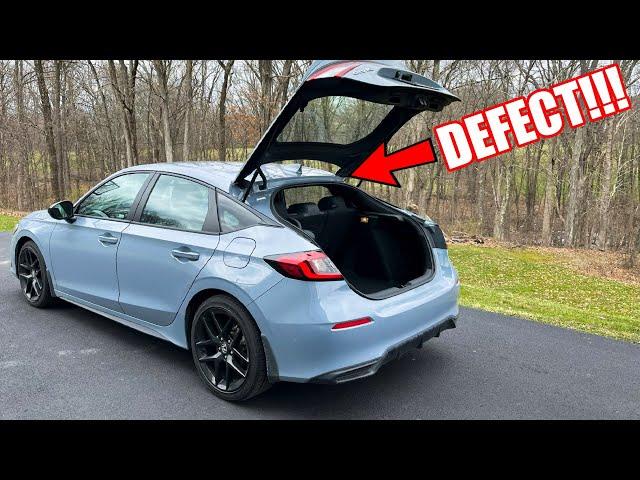 Leaking Hatch FIXED! (For Now) 2022-2024 Honda Civic Hatchback