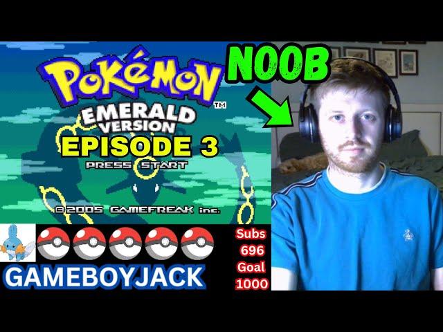 British NOOB Plays Pokémon Emerald NUZLOCKE! [Episode 3]