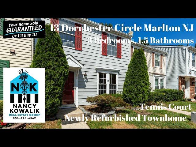 SOLD!! 13 Dorchester Cir. Marlton, NJ (2019) Nancy Kowalik Real Estate Group Own for $1400/month