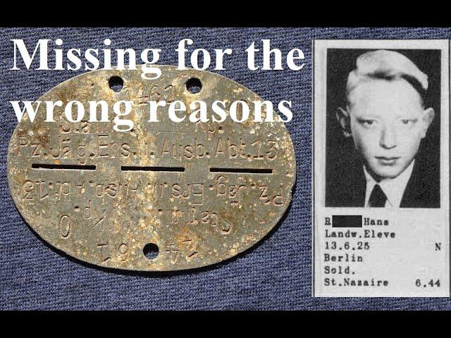 Researching a WWII identification tag into the heart of darkness - Missing in Festung St Nazaire