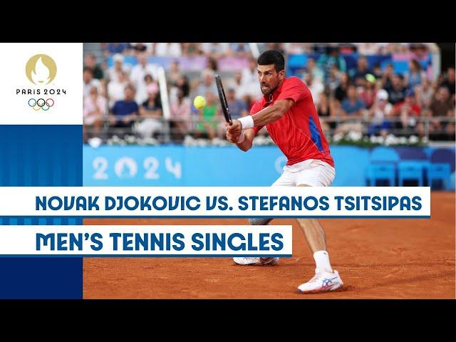  Novak Djokovic vs. Stefanos Tsitsipas  | Men's Tennis Singles | #Paris2024 Highlights