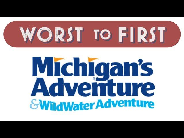 Worst to First: Michigan's Adventure Coasters Ranked 2023