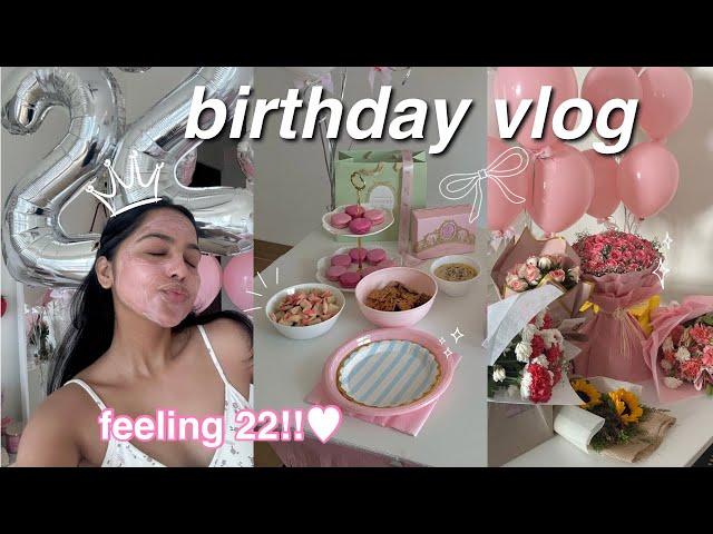 Birthday Vlog turning 22! Selfcare, brunch, dinner with friends & more!!!