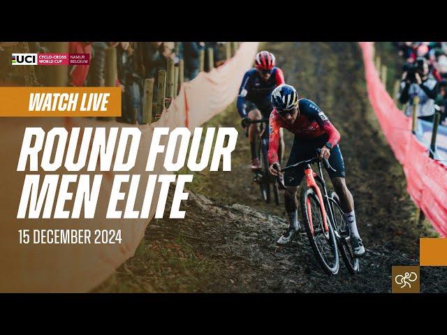 LIVE ​- Men Elite - R4 Namur (BEL) | 2024/25 UCI Cyclo-cross World Cup