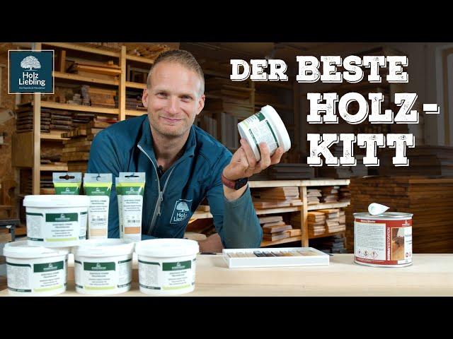 Der beste Holzkitt - Anwendung von Holzspachtel und Hartwachs | Holz-Liebling DIY