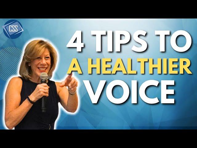 How to PREVENT Coughing During a Presentation: 4 Tips for a Healthy Voice