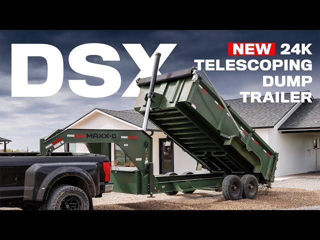 DSX - 24K Telescoping Dump Trailer | MAXX-D 2024