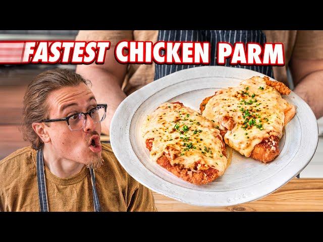 Making Chicken Parmesan Faster Than A Restaurant | But Faster