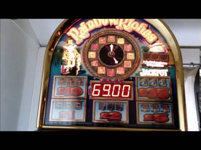 Rainbow Riches Casino Fruit Machine Challenge Video £50