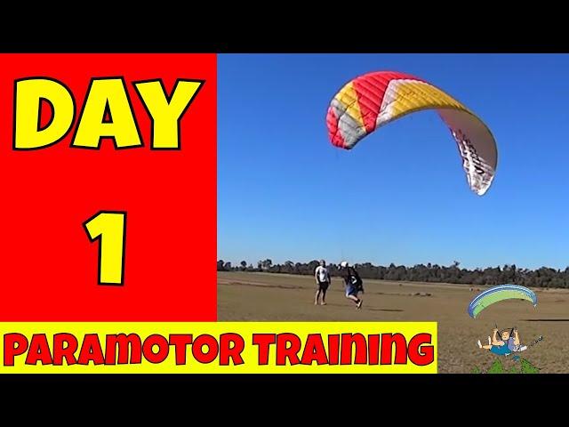 Paramotor Training 1 - Ground Handling or Handling Ground?