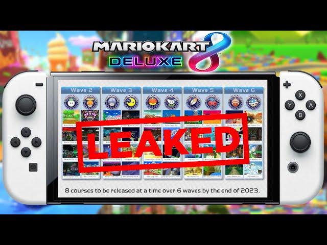 Mario Kart 8 Deluxe ALL DLC Waves LEAKED By Data Miners...