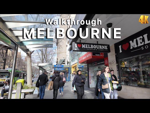 Walkthrough Melbourne City Australia 4K Video Tour