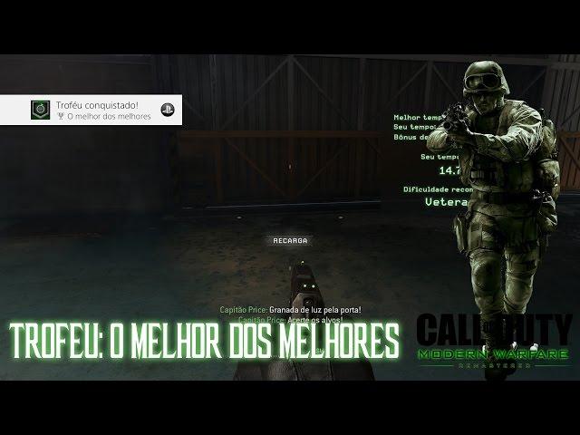 Troféu: O Melhor dos melhores - Modern Warfare Remastered