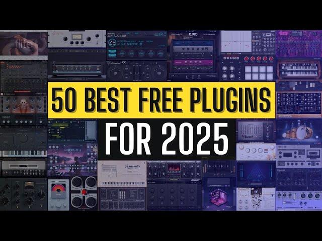 50 BEST FREE Plugins for 2025