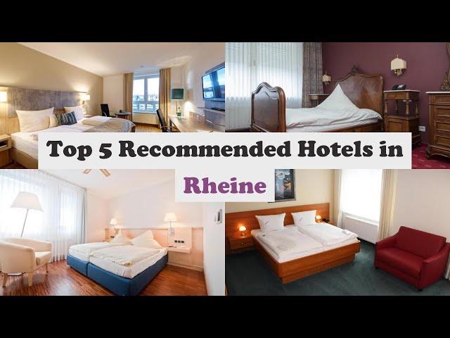 Top 5 Recommended Hotels In Rheine | Best Hotels In Rheine