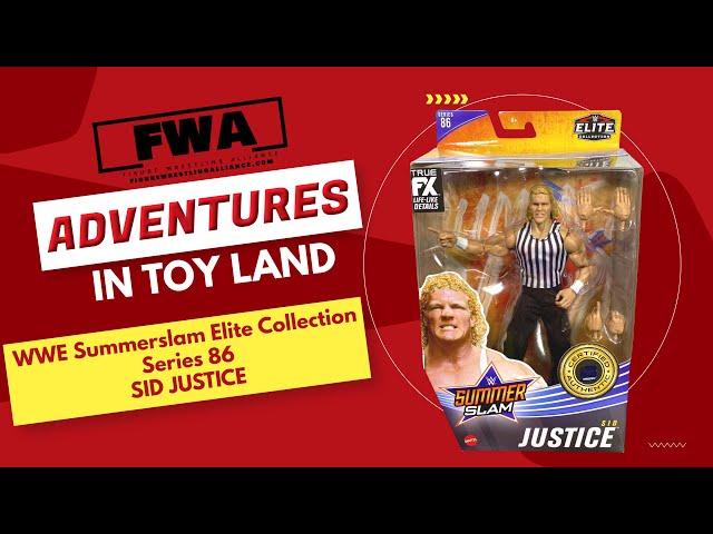 WWE Elite Series 86 Sid Justice Unboxing/Review