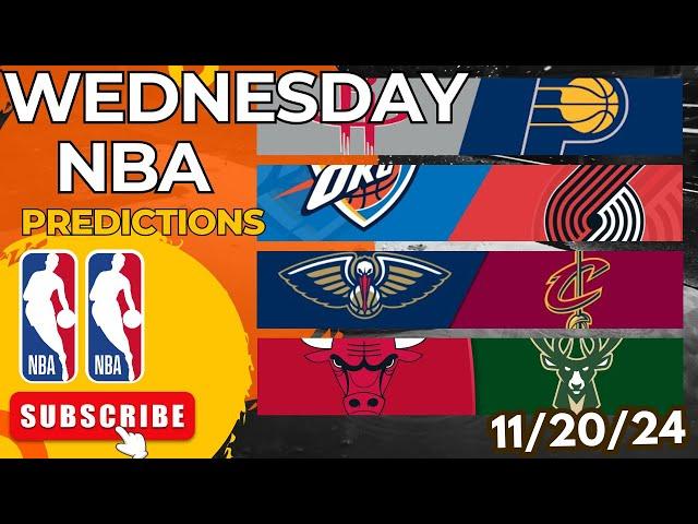 NBA Predictions Today 11/20/24 NBA FREE PICKS and Betting Tips | NBA Picks Today