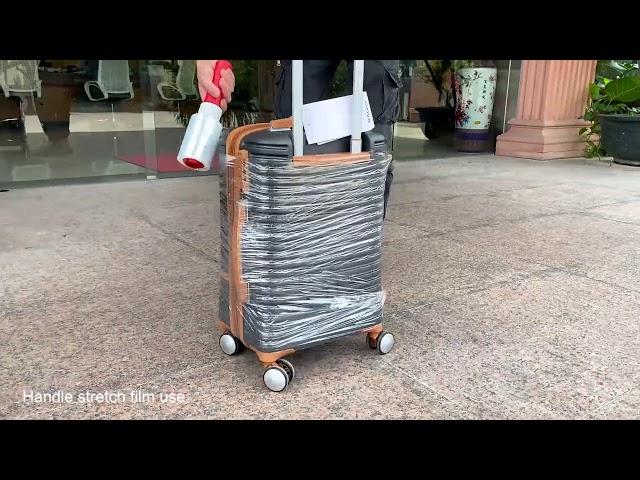 Yalanpack plastic wrap for luggage