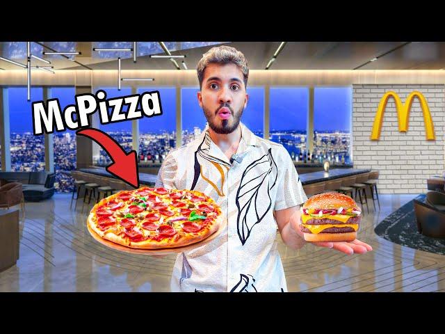 Así es el McDonald's más GRANDE del MUNDO | Vende MC PIZZA y MC PASTA 