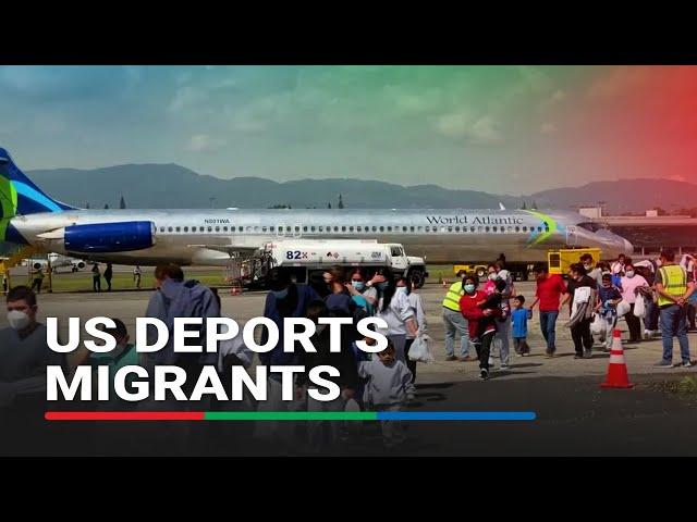 US deports over 300 migrants from Guatemala | ABS CBN News