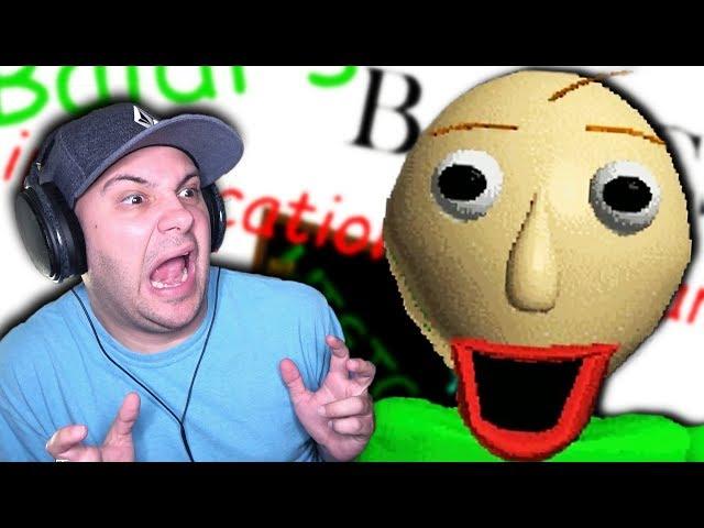 MOST TERRIFYING TEACHER I'VE EVER HAD! | Baldi's Basics in Education and Learning (Horror Game)