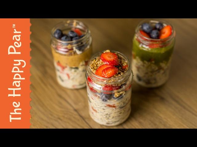 Overnight Oats with CHEAP LAZY VEGAN | THE HAPPY PEAR