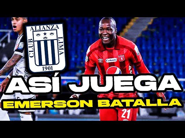 ASÍ JUEGA EMERSON BATALLA, Extremo COLOMBIANO que Quiere Alianza Lima