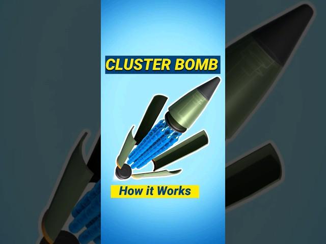 Cluster Bombs How it Works?  @Aitelly  #3d #3danimation  #science