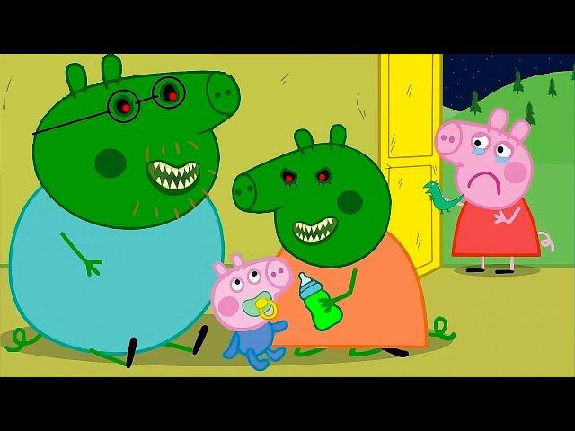 Daddy Pig Turn Into Zoombie, Peppa Please Helps George Vs Family!!‍️- Peppa Pig Funny Animation