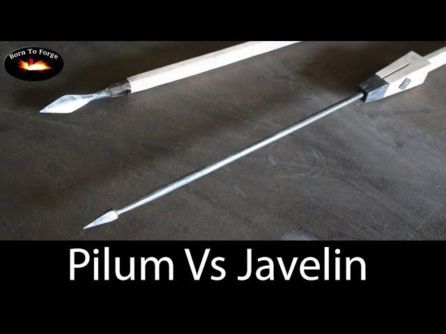 Roman Pilum Vs Celtic Javelin Tests