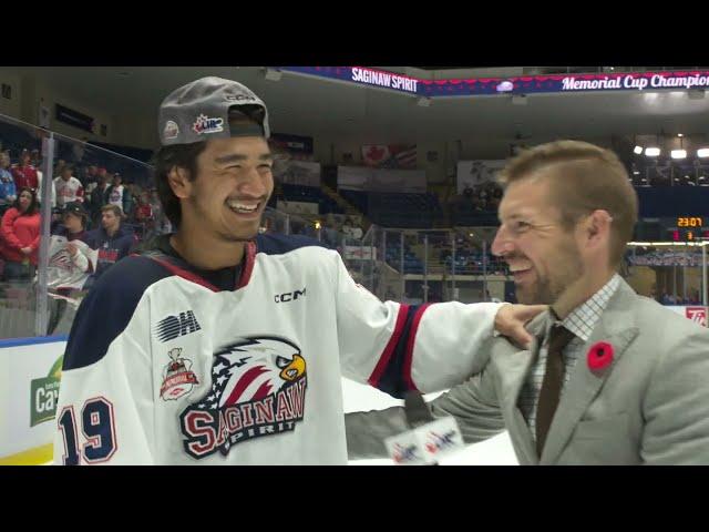 2024 Memorial Cup - Final - Zayne Parekh Post Game