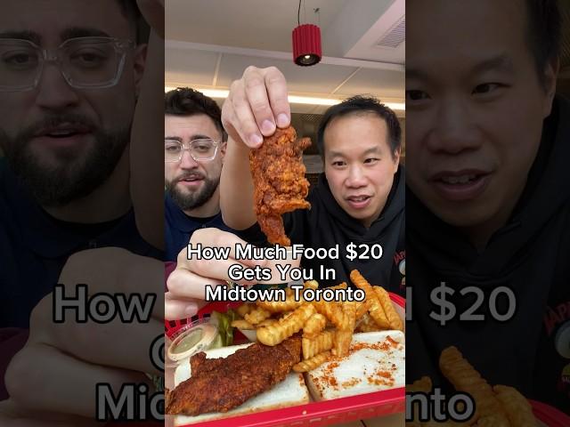 How Much Food You Get For $20 in Toronto With @DRHOBS  (Bougie Midtown Edition)