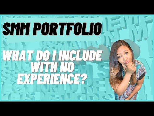 How to Create a Social Media Manager Portfolio with NO EXPERIENCE!