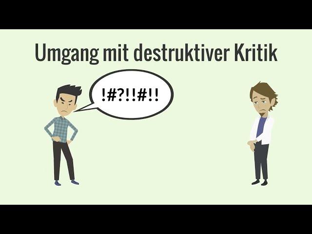 Destruktive Kritik: Wie darauf richtig reagieren?