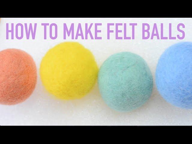 Watch this before Wet Felting (Wet Felting 101 - Easy Tutorial)