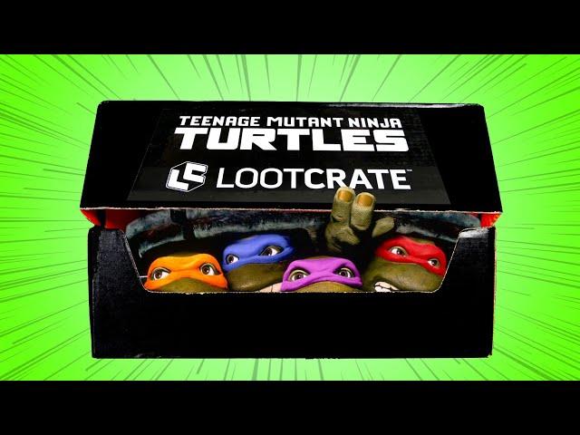 Teenage Mutant Ninja Turtles LootCrate NECA Danny Pennington Review