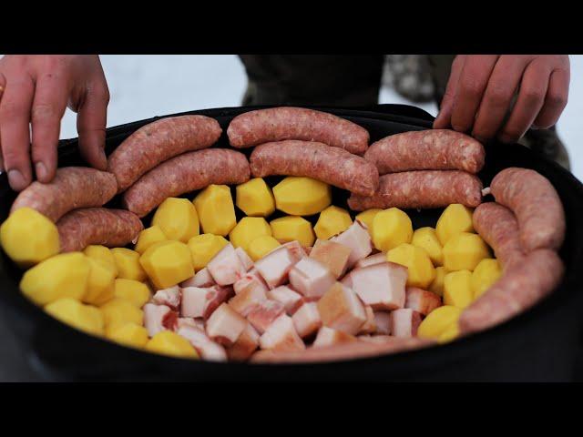 ОБОЖАЮ ЭТОТ РЕЦЕПТ. САМЫЙ ВКУСНЫЙ ЖАРЕНЫЙ КАРТОФЕЛЬ В КАЗАНЕ