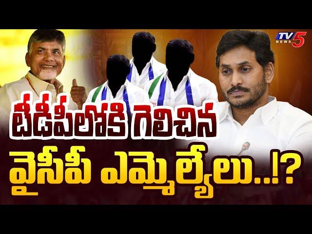 ఒంటరిగా జగన్.. | YSRCP WINNING MLAs Ready To Join TDP Party | YS Jagan | AP Election Results 2024