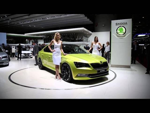 Geneva AutoShow 2015: Skoda Superb first view