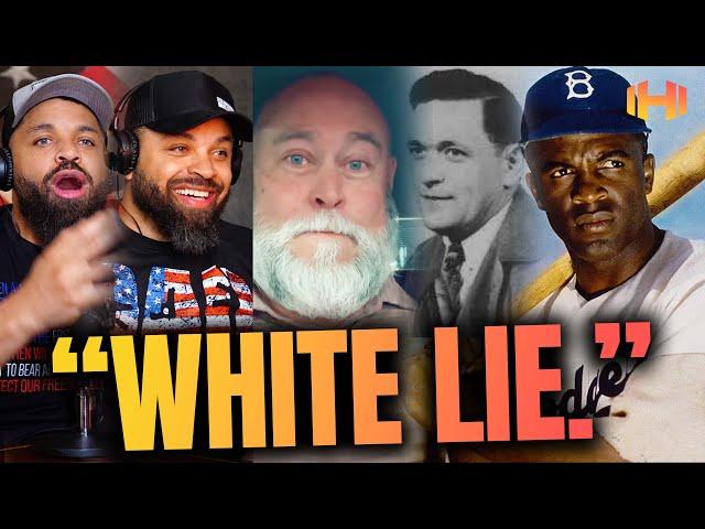 White Man Says Jackie Robinson Was A Hoax And Soon The Truth Will Come Out!