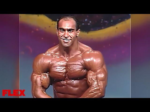 Nasser El Sonbaty ( His 1st Olympia ) 1994 Mr. Olympia Posing Routine