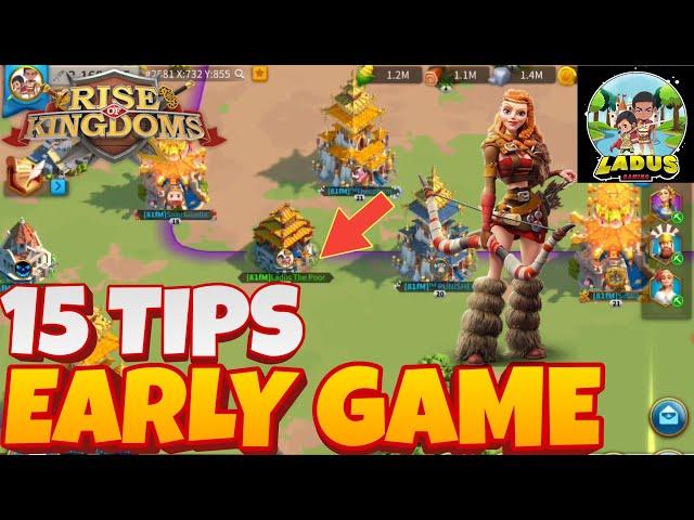 15 Tips to Gain Power Fast in Early Game; Rise of Kingdoms Beginners Guide 2022