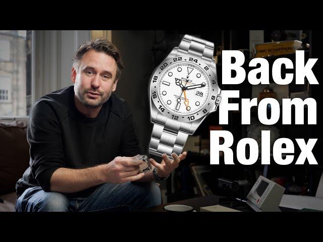 What happened when Rolex Serviced my watch!