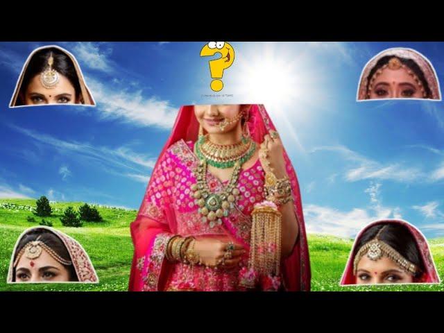 sath nibhana sathiya bridal look wrong eye's puzzle|| funny video