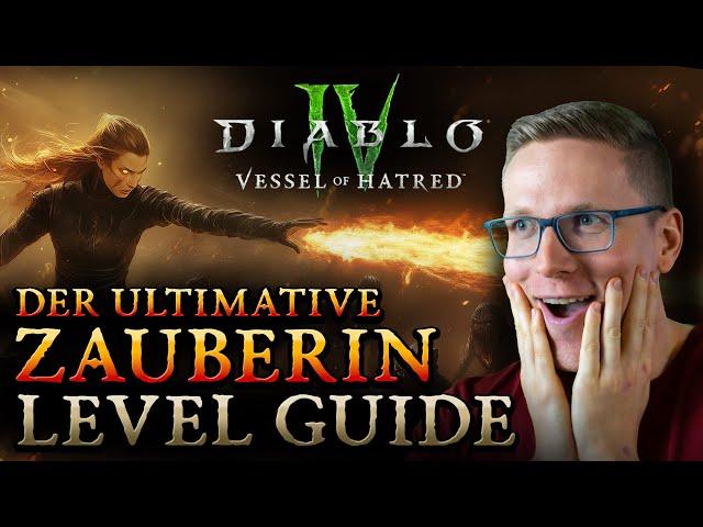 Die TOP 3 ZAUBERIN LEVEL BUILDS für Diablo 4 Vessel of Hatred (Season 6)