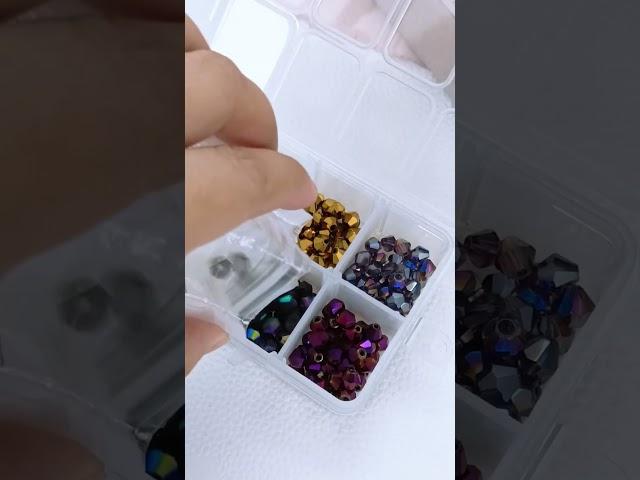 【PandaHall】Jewelry Storage ~#diy #organize #asmr #pandahall #shorts #beading #beads #jewelry